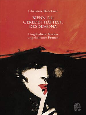 cover image of Wenn du geredet hättest, Desdemona